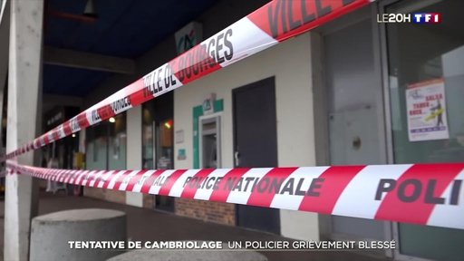 Un policier de la BAC grièvement blessé par balle lors d'une intervention dans le Cher