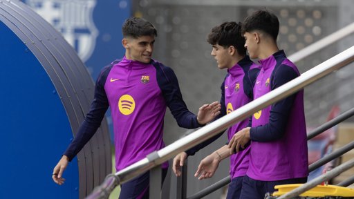 Gerard Martín se recupera de indisposición y vuelve a entrenar con Barcelona