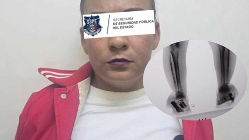 Detectan a mujer que intentaba ingresar un arma de fuego oculta en su zapato al Cereso de Chihuahua