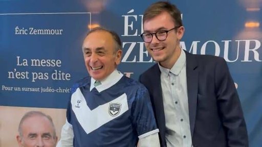 Les Girondins de Bordeaux condamnent fermement l'utilisation de leur maillot par Éric Zemmour