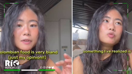 Influencer asiática genera debate en redes al calificar el tamal colombiano de 'insípido'