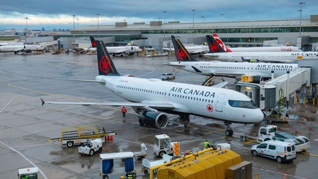 Greve na Air Canada Causa Cancelamento Global de Voos