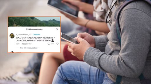 Informe revela que TikTok es la principal herramienta de reclutamiento de menores para grupos armados