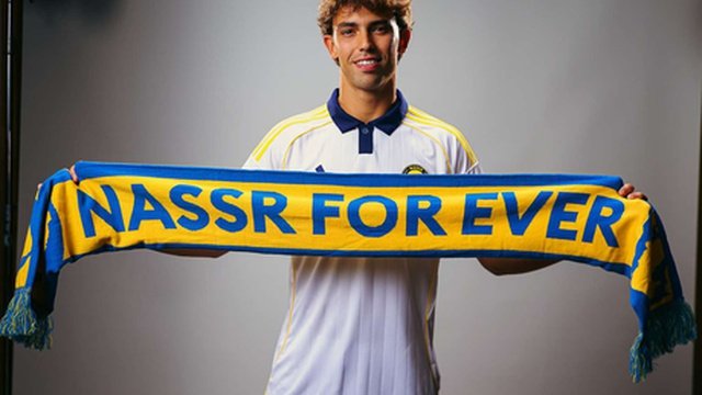 João Félix junta-se a Cristiano Ronaldo no Al Nassr