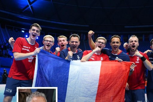 Historique : les frères Lebrun et Simon Gauzy offrent à la France le titre de champion d'Europe par équipes