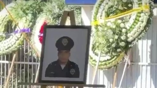 Rinden homenaje póstumo a policía caído en cumplimiento de su deber en la CDMX