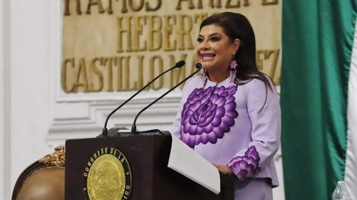 Bancada del PAN abandona informe de Clara Brugada tras mención del 'Cártel Inmobiliario'