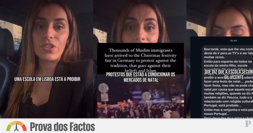 Polémica sobre Festa de Natal em Escola de Lisboa Revela-se Falsa