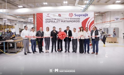 Suprajit México anuncia expansión en Matamoros con 800 nuevos empleos