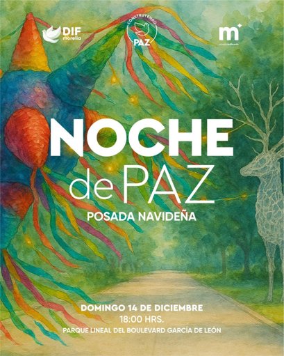 DIF Morelia Celebra Exitosa Posada Navideña en el Boulevard García de León