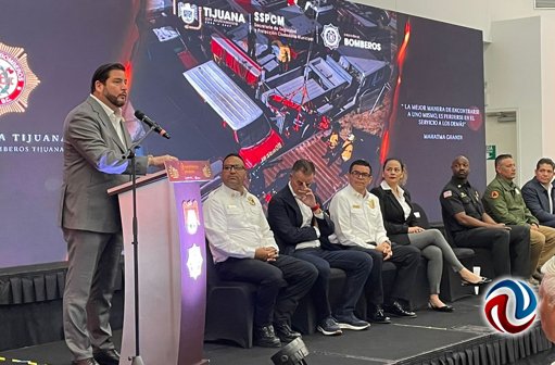 Departamento de Bomberos de Tijuana se moderniza con drones y congreso internacional