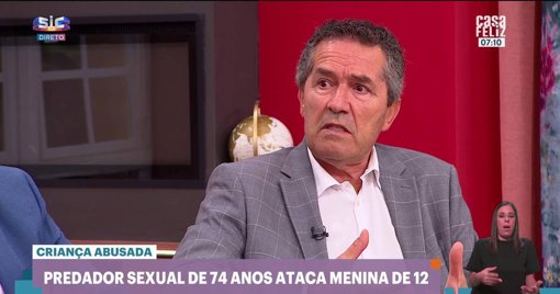 Homem de 74 Anos Detido por Abuso Sexual de Menina de 12 Anos