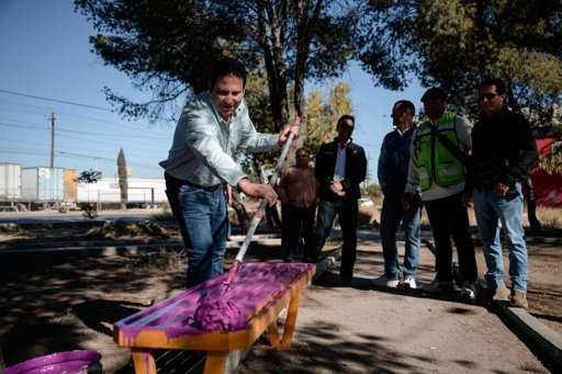 Programa 'Aquí Andamos' transforma Saltillo con la intervención de más de 900 espacios públicos