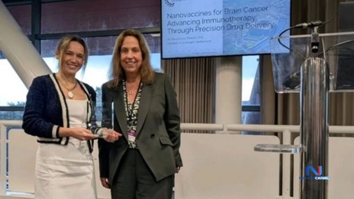 Cientista de Lousada premiada por estudo inovador sobre nanovacinas para tumor cerebral