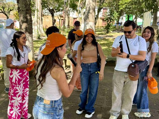 Jóvenes de Barichara se forman como reporteros para narrar su territorio