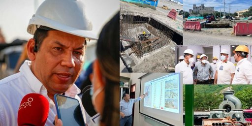 Avanzan obras clave para solucionar problemas de saneamiento básico