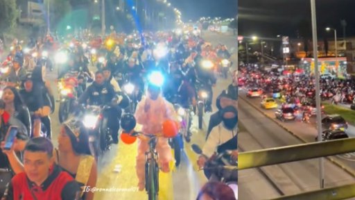 ‘Rodadas del terror’ de motociclistas generan caos y operativos policiales en Halloween