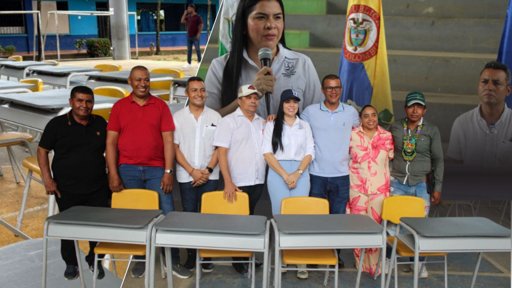 Gobernación de Córdoba dignifica la educación rural con entrega masiva de mobiliario escolar