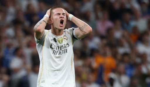 Franco Mastantuono, baja en el Real Madrid por pubalgia