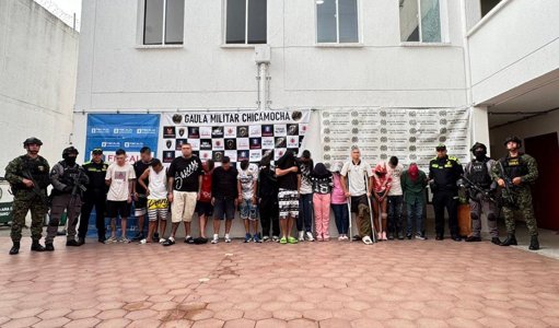 Desarticulan en Piedecuesta a la banda 'Los de la M', aliada de 'Los del Sur'