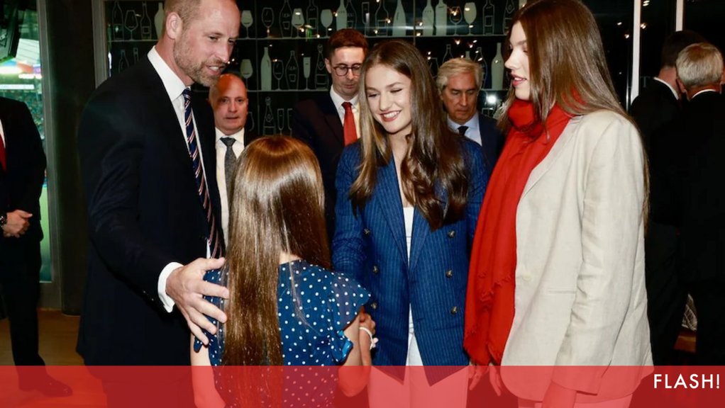 Encontro entre as princesas de Espanha e a Princesa Charlotte