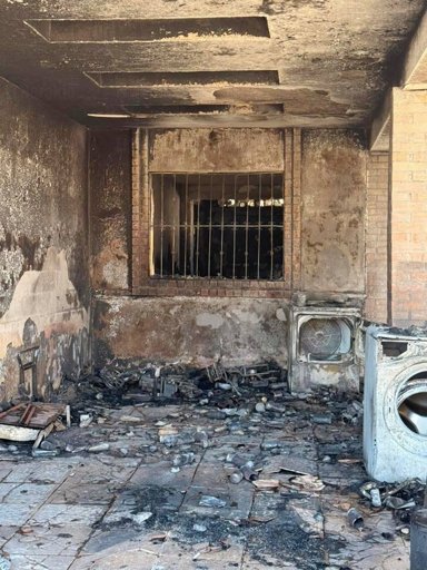 Bomberos de Aguascalientes rescatan a dos perros de una explosión en El Cóbano