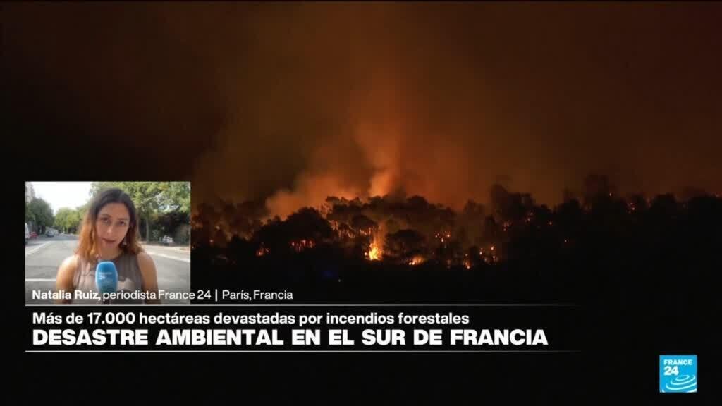Incendios forestales devastan el sur de Europa