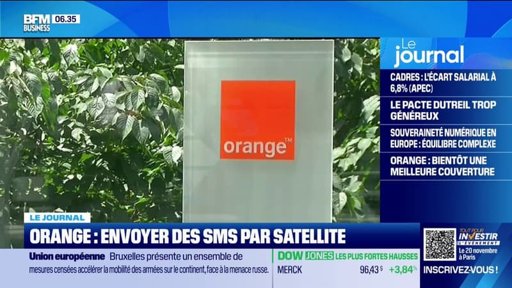 Orange lance "Message Satellite", une première en Europe