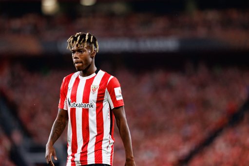 Nico Williams de l'Athletic Bilbao en difficulté à cause d'une blessure