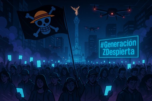 Emerge Movimiento 'Generación Z' con Marchas y Disputas Ideológicas