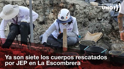 JEP recupera el séptimo cuerpo en La Escombrera de la Comuna 13