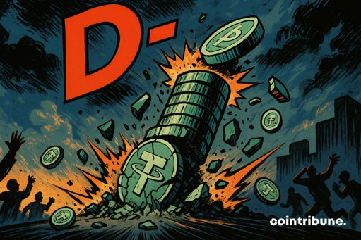 S&P dégrade sévèrement l'USDT de Tether, ravivant les craintes de risque systémique