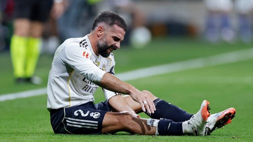 Dani Carvajal (Real Madrid) : Opéré du genou et absent trois mois