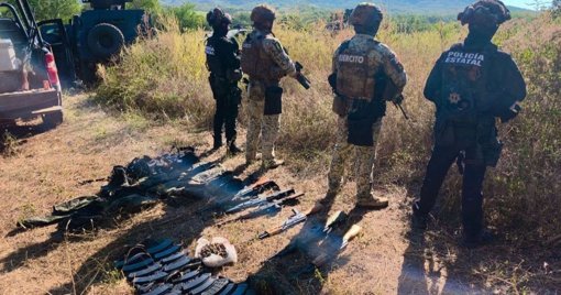 Abaten a Siete Civiles Armados en Enfrentamiento con Fuerzas Federales en Tepuche, Culiacán