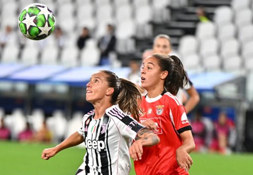 Benfica feminino sofre reviravolta e perde na estreia da Champions League contra a Juventus
