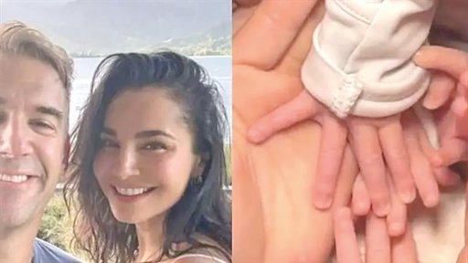 Martha Higareda y Lewis Howes Anuncian el Nacimiento de sus Gemelas