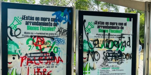 Marcha pacífica por Palestina en Ibagué termina con actos de vandalismo contra paraderos del SETP