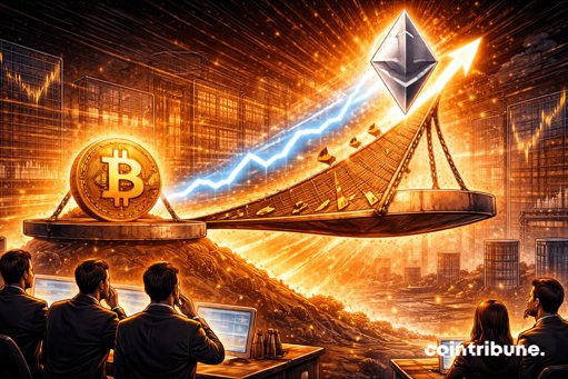Ratio ETH/BTC : Un indicateur technique suggère une surperformance à venir pour Ethereum
