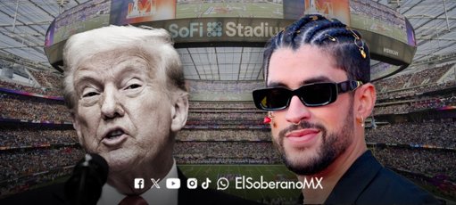 Trump critica la elección de Bad Bunny para el Super Bowl y afirma no conocerlo
