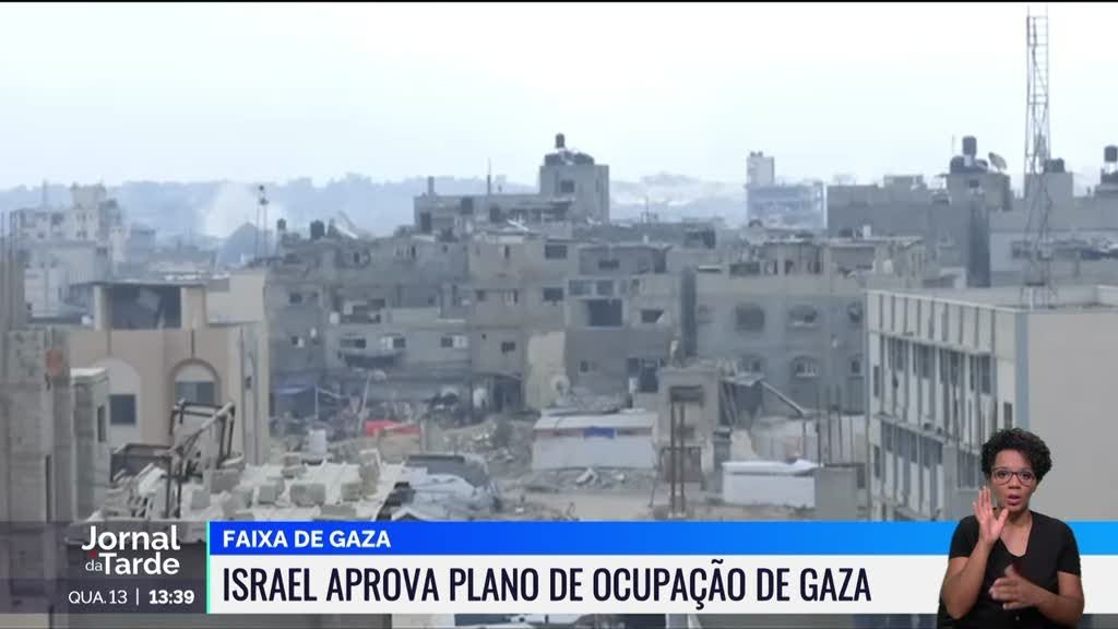 Israel Aprova Novo Plano de Ofensiva Militar para a Cidade de Gaza