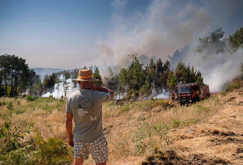 Incêndio de Grandes Proporções Ameaça Aldeias em Vila Real e Mondim de Basto
