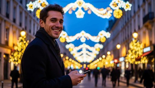 Les illuminations de Noël à Paris sous le signe de la sobriété énergétique