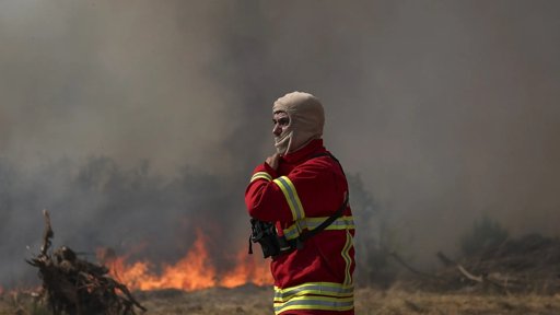 Centenas de operacionais combatem incêndios de grandes dimensões em Viseu e Coimbra