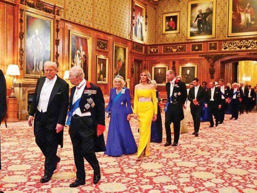 Visita de Estado de Trump al Reino Unido entre Pompa y Protestas