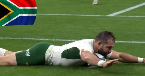 Le XV de France lourdement défait par l'Afrique du Sud