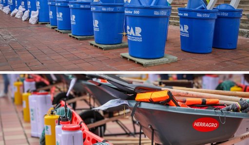 Cundinamarca implementa programa 'Cosecha de Agua' para garantizar recurso hídrico a familias campesinas