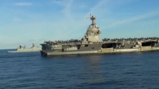 Despliegue del portaaviones USS Gerald R. Ford en el Caribe aumenta la presión sobre Venezuela
