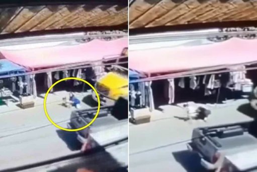 Madre muere heroicamente al salvar a su hija de ser atropellada por un camión escolar