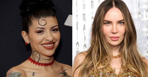 Christian Nodal genera polémica al omitir a Ángela Aguilar en los Latin Grammy