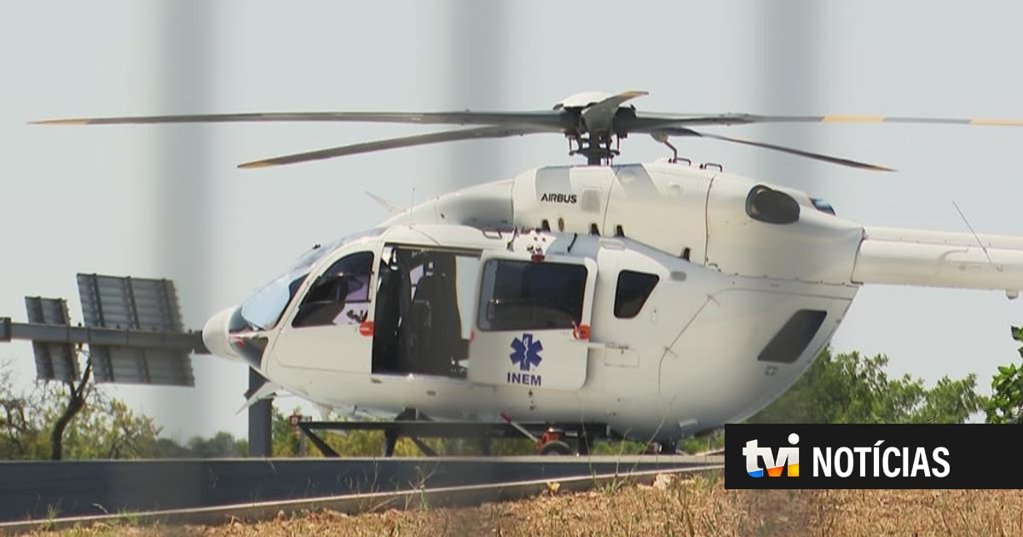Helicóptero de Emergência Médica do INEM no Algarve Inoperacional por Falha Técnica